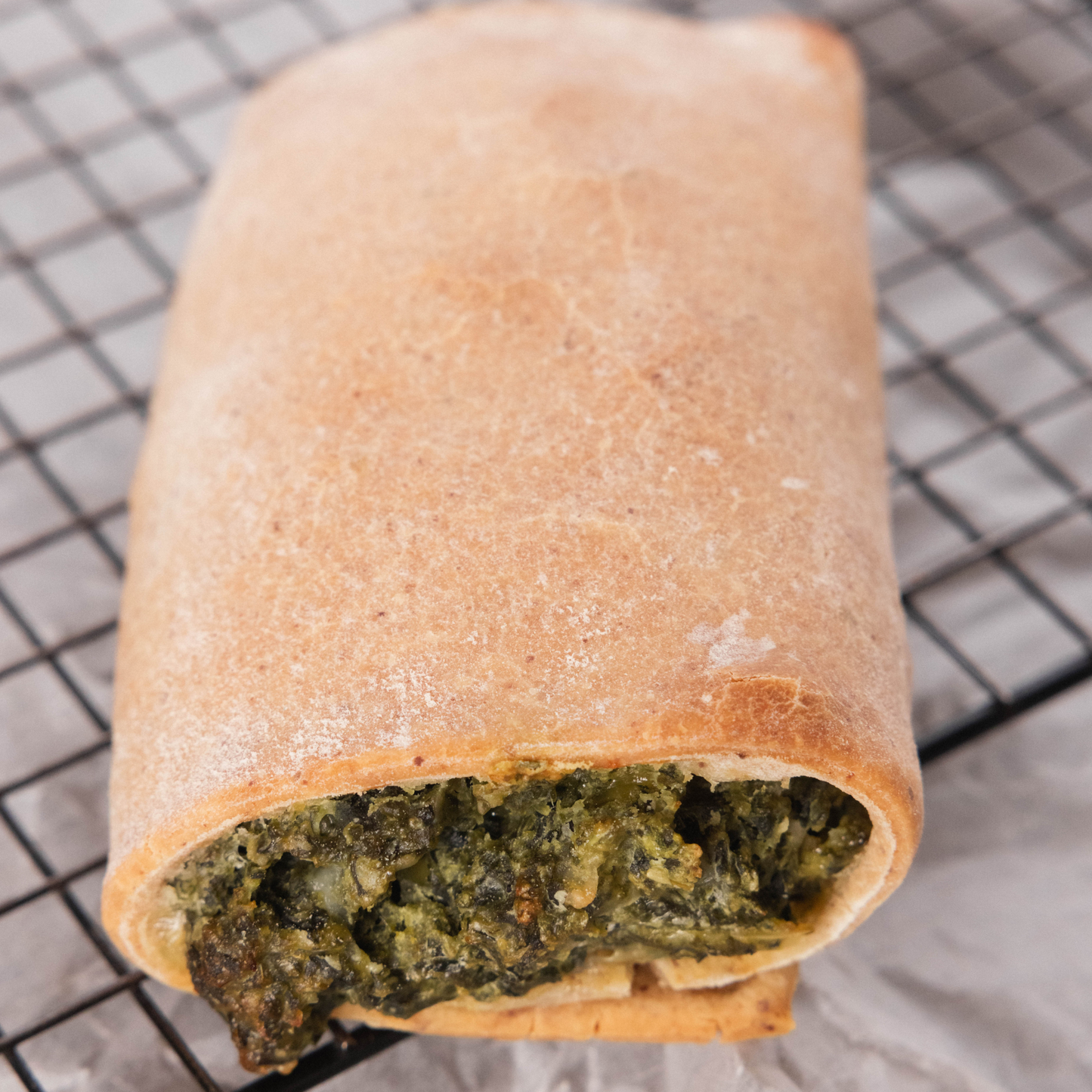 Spinach and Cheese Roll